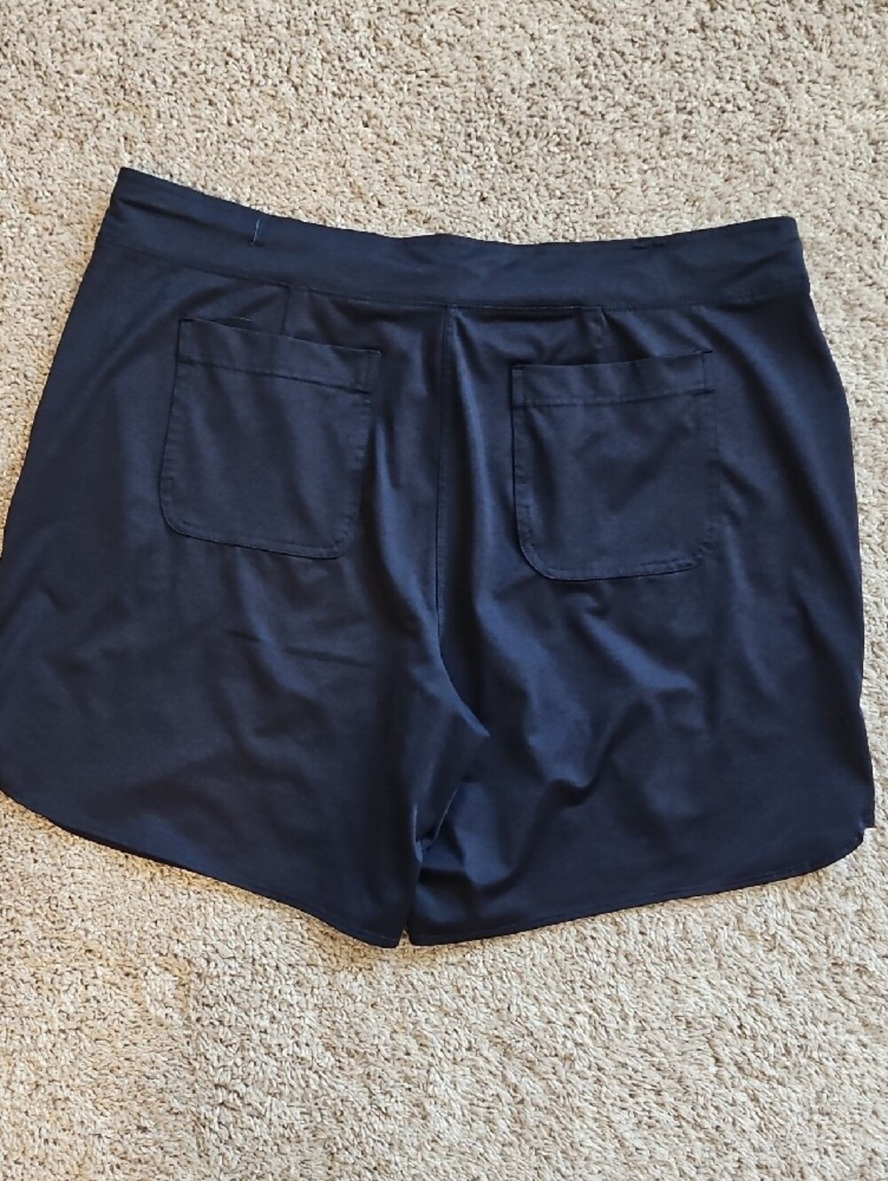 tek gear navy drawstring athletic shorts On The Go Gear - Picture 4 of 7